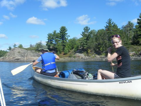 Photo from Canoe camping French River