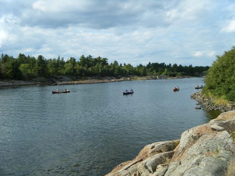 Photo from Canoe camping French River