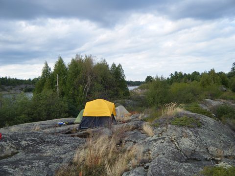 Photo from Canoe camping French River