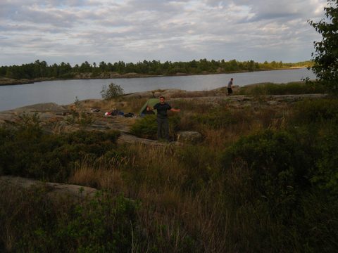 Photo from Canoe camping French River