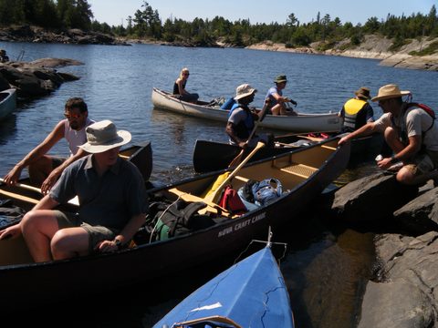 Photo from Canoe camping French River