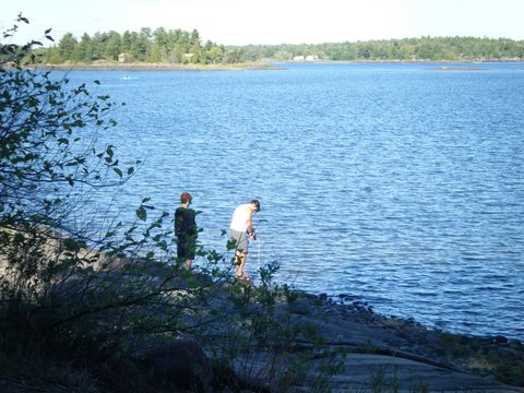 Photo from Canoe camping French River