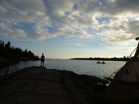 Photo from Canoe camping French River