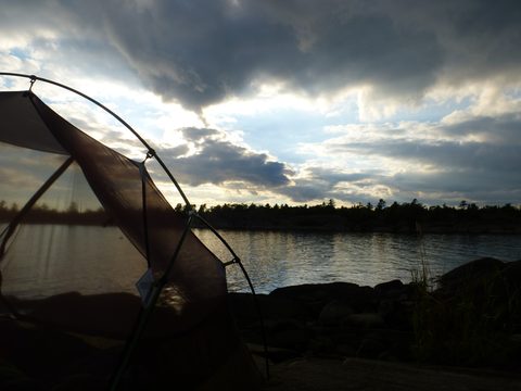 Photo from Canoe camping French River