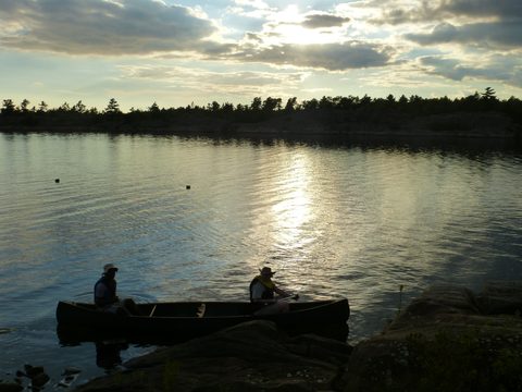 Photo from Canoe camping French River