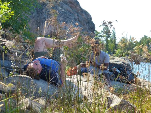 Photo from Canoe camping French River