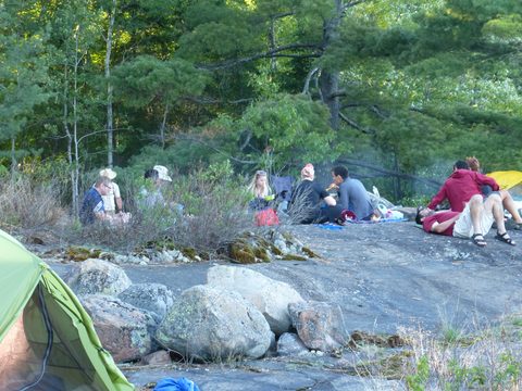 Photo from Canoe camping French River