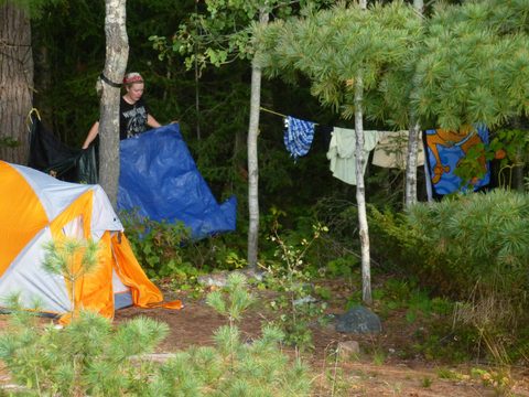 Photo from Canoe camping French River