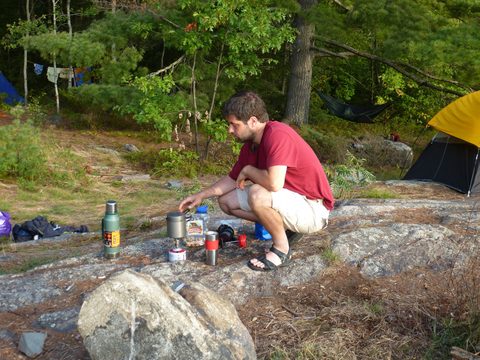 Photo from Canoe camping French River