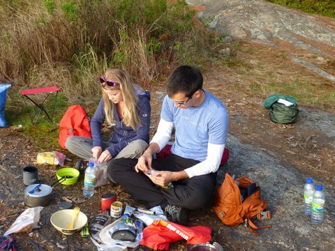 Photo from Canoe camping French River