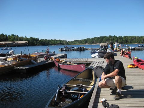 Photo from Canoe camping French River