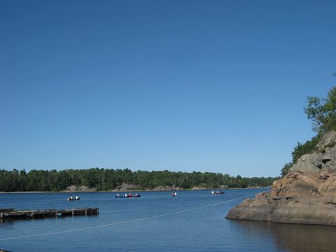 Photo from Canoe camping French River
