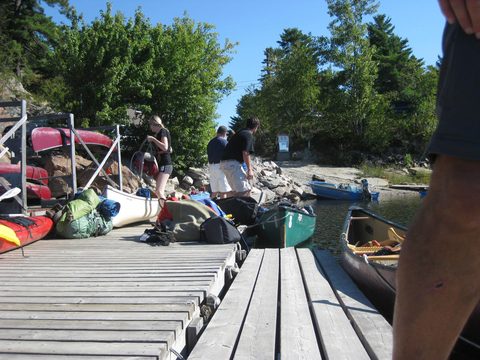 Photo from Canoe camping French River