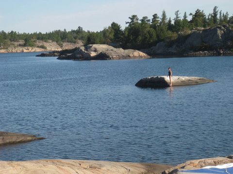 Photo from Canoe camping French River