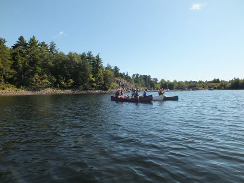 Photo from Canoe camping French River