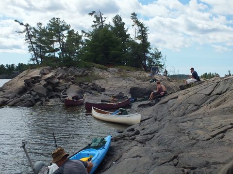 Photo from Canoe camping French River