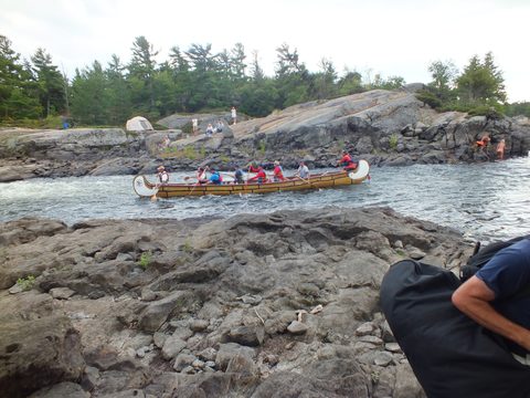 Photo from Canoe camping French River
