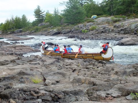Photo from Canoe camping French River