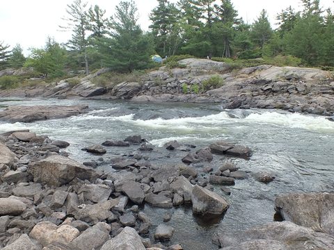 Photo from Canoe camping French River