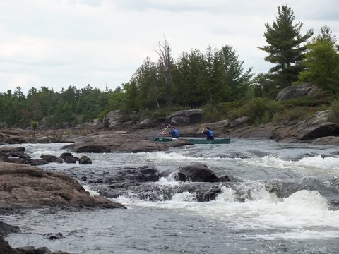 Photo from Canoe camping French River