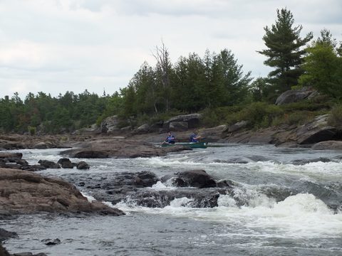 Photo from Canoe camping French River