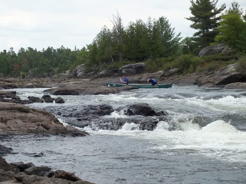 Photo from Canoe camping French River