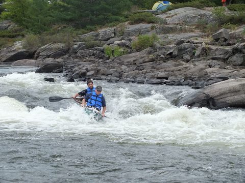 Photo from Canoe camping French River