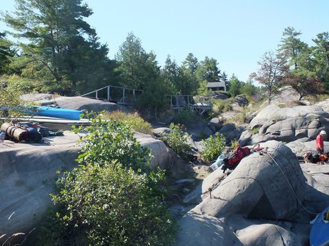 Photo from Canoe camping French River