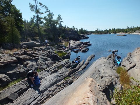 Photo from Canoe camping French River