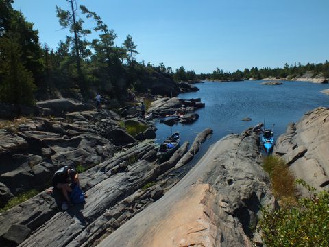 Photo from Canoe camping French River