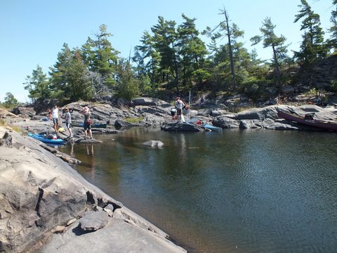 Photo from Canoe camping French River