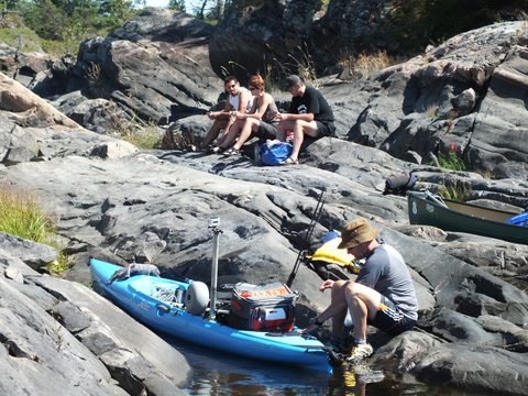 Photo from Canoe camping French River