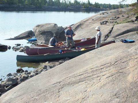 Photo from Canoe camping French River