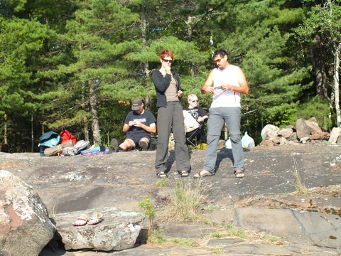 Photo from Canoe camping French River