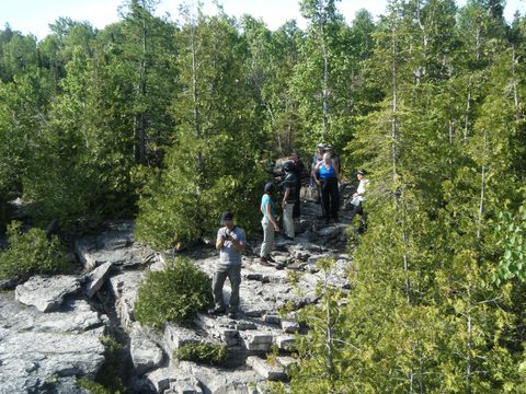 Photo from Trekking with Chev: Beginners Backpack Trip to Tobermory