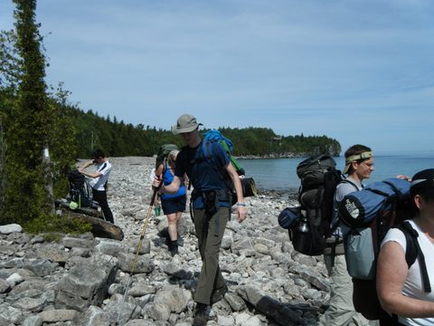 Photo from Trekking with Chev: Beginners Backpack Trip to Tobermory