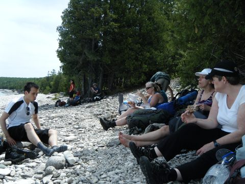 Photo from Trekking with Chev: Beginners Backpack Trip to Tobermory