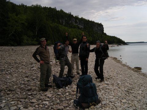 Photo from Trekking with Chev: Beginners Backpack Trip to Tobermory