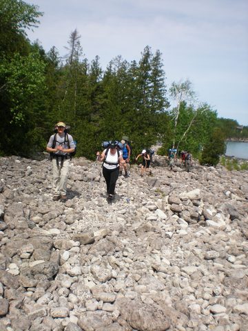 Photo from Trekking with Chev: Beginners Backpack Trip to Tobermory