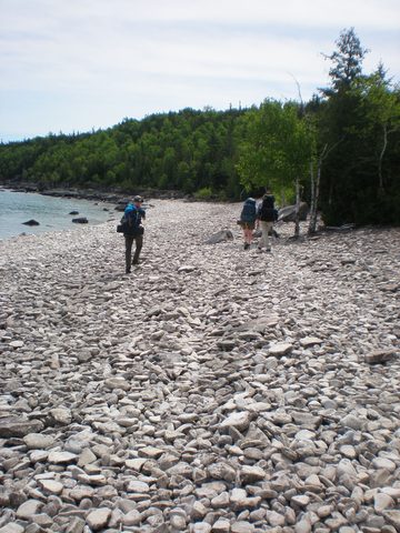 Photo from Trekking with Chev: Beginners Backpack Trip to Tobermory