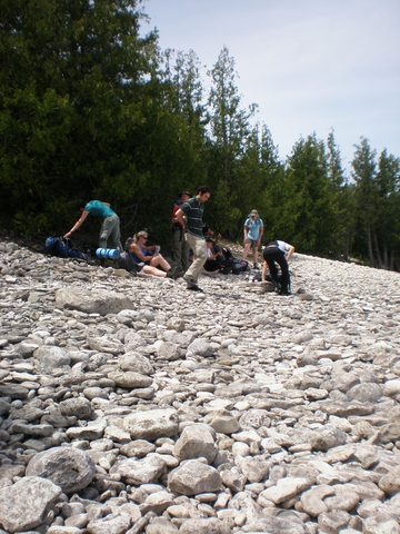 Photo from Trekking with Chev: Beginners Backpack Trip to Tobermory