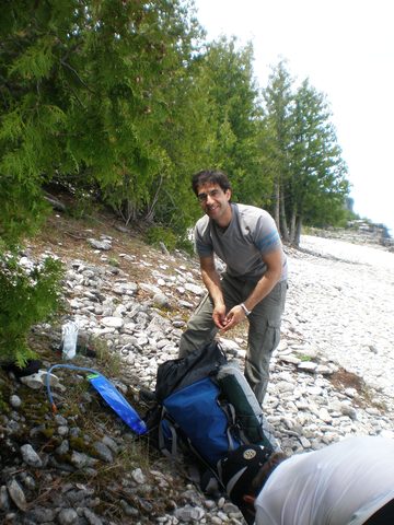 Photo from Trekking with Chev: Beginners Backpack Trip to Tobermory