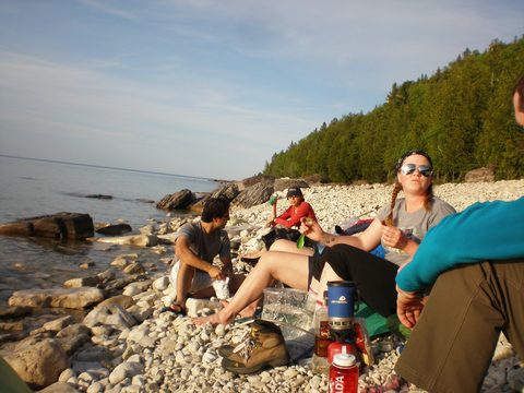 Photo from Trekking with Chev: Beginners Backpack Trip to Tobermory