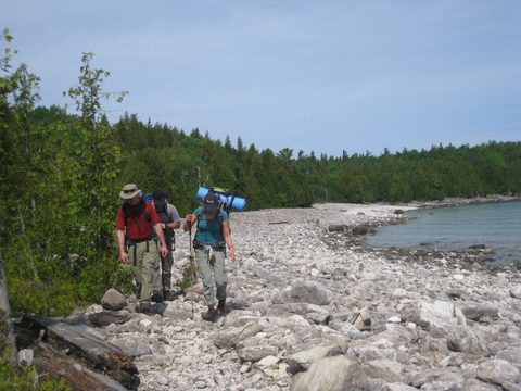 Photo from Trekking with Chev: Beginners Backpack Trip to Tobermory