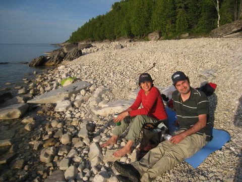 Photo from Trekking with Chev: Beginners Backpack Trip to Tobermory
