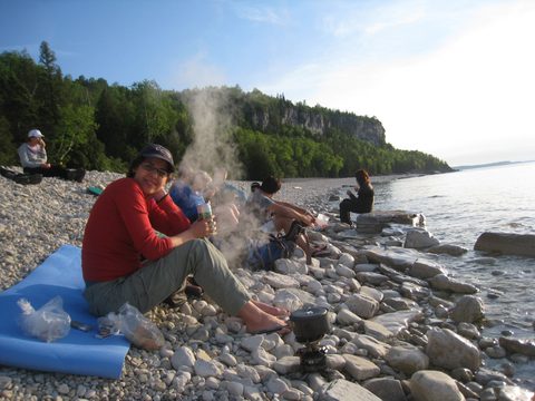 Photo from Trekking with Chev: Beginners Backpack Trip to Tobermory