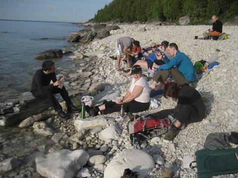Photo from Trekking with Chev: Beginners Backpack Trip to Tobermory