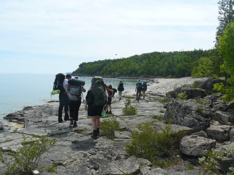 Photo from Trekking with Chev: Beginners Backpack Trip to Tobermory