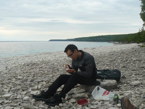 Photo from Trekking with Chev: Beginners Backpack Trip to Tobermory