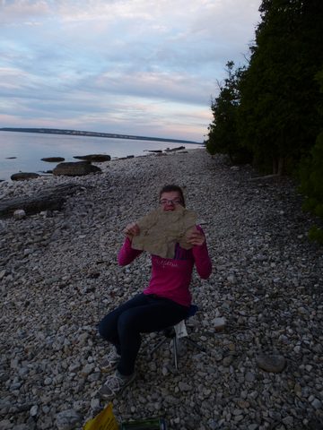 Photo from Backpack or Kayak camping, Reed's Dump, Bruce Peninsula